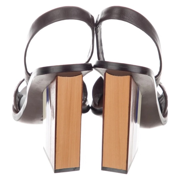 EUC Tory Burch block heel Slingback sandals, size 7.5 - Picture 12 of 13